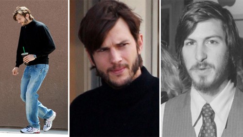 Ashton Kutcher diventa Steve Jobs, prima foto
