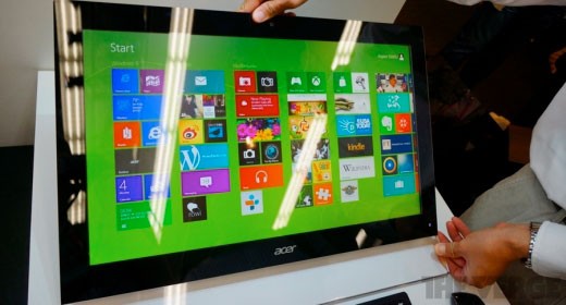 Acer Aspire 7600U e 5600U, all-in-one Windows 8