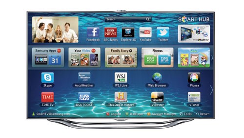 Samsung Smart TV presentate a Roma