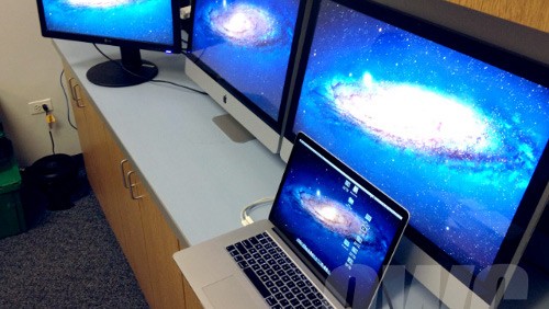 MacBook Pro Retina Display, supporto fino a 3 schermi esterni