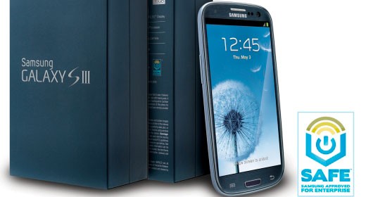 Samsung Galaxy S III, in arrivo la versione SAFE