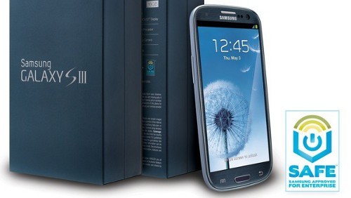 Samsung Galaxy S3, programma SAFE per le imprese