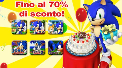 Sonic The Hedgehog, sconti su App Store