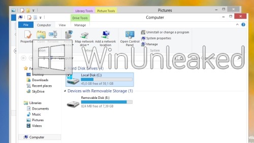 Windows 8, nuovi colori per l'interfaccia desktop