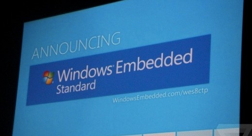 Microsoft annuncia Windows Embedded Standard 8 CTP2