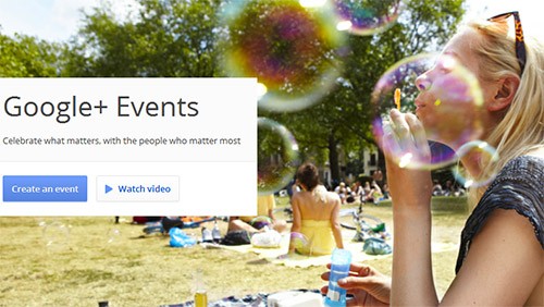 Google I/O: presentato Google+ Events