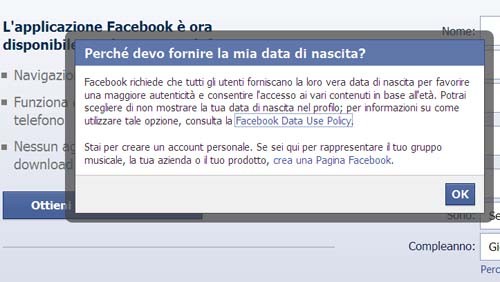Facebook sperimenta l'accesso agli under 13