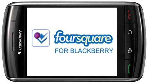 BlackBerry, Foursquare 5 disponibile