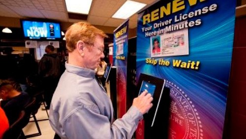 La patente di guida si rinnova con iPad