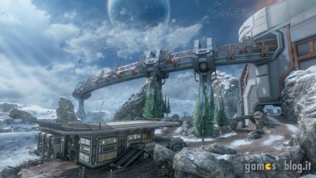 Halo 4: immagini e dettagli sulla mappa multiplayer Longbow