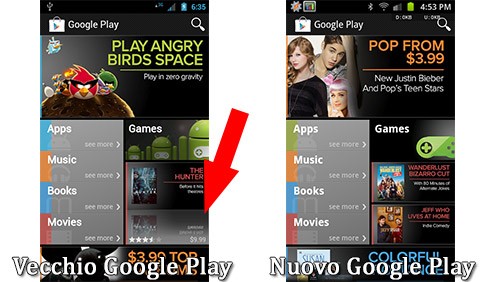 Google Play cambia look, in tempo per il Google I/O