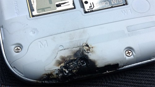 Samsung Galaxy S3 va a fuoco