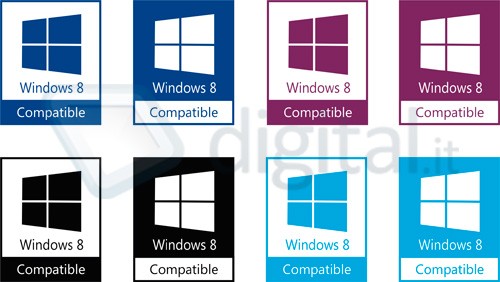 Windows 8, ecco i loghi di compatibilità