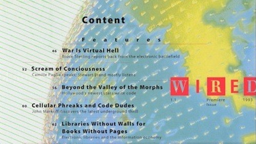 Wired, il primo numero torna su iPad