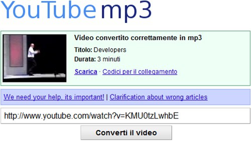 YouTube: vietato scaricare audio o video