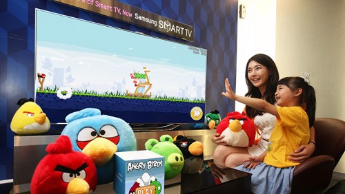 Samsung Smart TV, Angry Birds disponibile