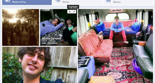 Facebook, nuovo look per le fotografie