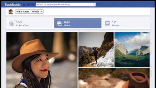 Facebook, restyling album fotografici