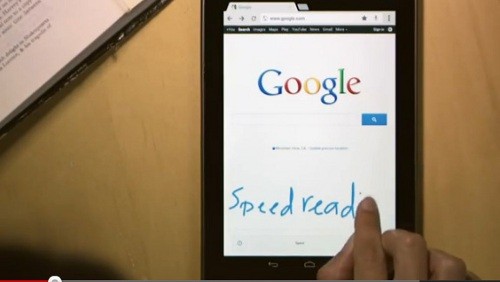 Google Handwrite, la ricerca a mano libera