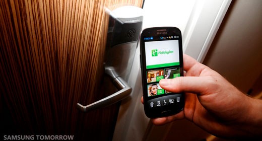 Olimpiadi 2012, check-in con il Galaxy S III