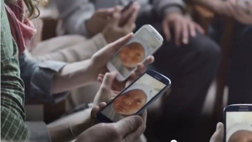 Samsung Galaxy S3, spot TV per Share Shot