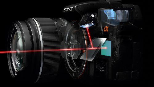 Fotocamere Olympus, ipotesi specchio traslucido