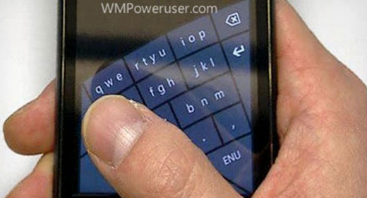 Windows Phone 8, nuova tastiera virtuale Arc