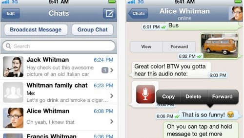 WhatsApp per iPhone, non aggiornate l'app