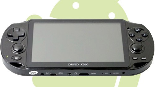 Droid X360, console portatile Android in stile PS Vita