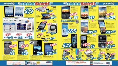 Euronics lancia il nuovo volantino delle offerte con i Tecno Sconti