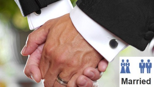 Facebook, nuova icona per i matrimoni gay