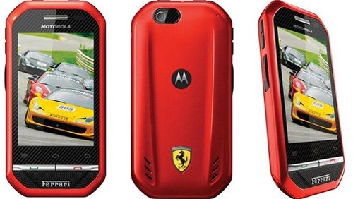 Motorola i867 Ferrari, Android e il cavallino rampante