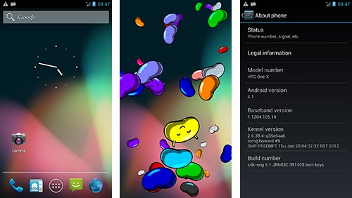 Android 4.1 Jelly Bean, una ROM per HTC One X