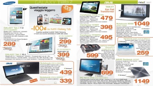 Next: la tecnologia non va mai in vacanza