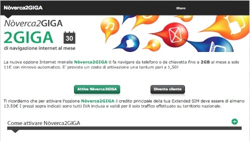 Noverca lancia la sua nuova offerta dati per navigare il doppio allo stesso prezzo