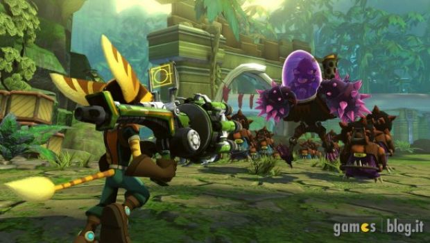 Ratchet & Clank: QForce - prime immagini di gioco