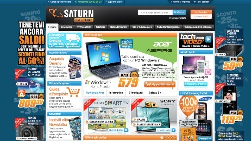 Saturn lancia i saldi estivi
