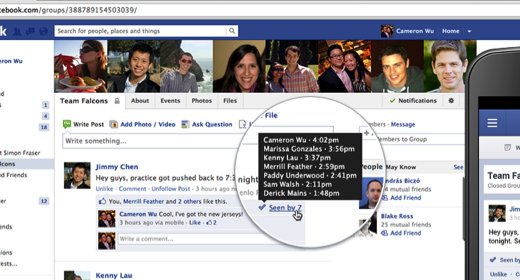 Gruppi su Facebook: chi ha visto cosa? Quando?