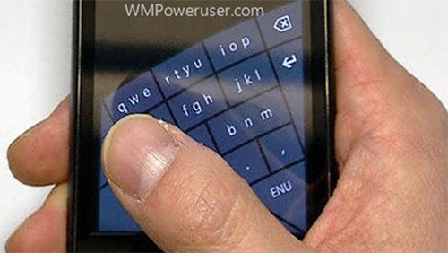 Windows Phone 8 con una tastiera Arc curvata?
