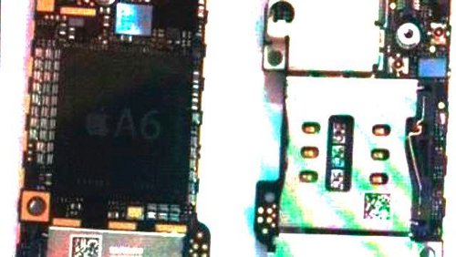 iPhone 5: il chip A6 in foto