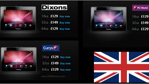 BlackBerry PlayBook, nuovo taglio di prezzo