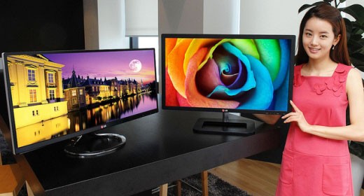 LG, monitor IPS 21:9 ad alta risoluzione