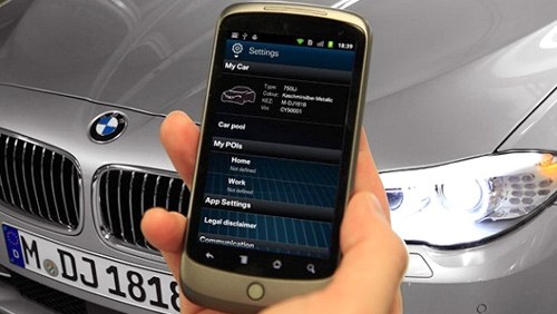 My BMW Remote, l'automobile si controlla con Android