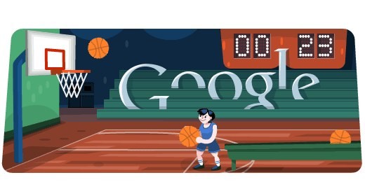 Doodle, oggi si gioca a basket