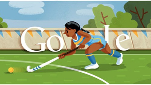 Olimpiadi di Londra 2012: un doodle per l'hockey su prato