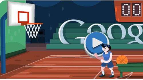 Londra 2012: un doodle da giocare per il basket