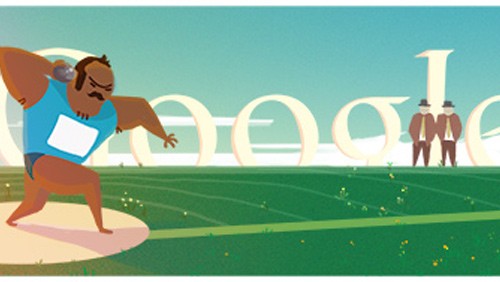 Olimpiadi di Londra 2012, doodle per il lancio del peso