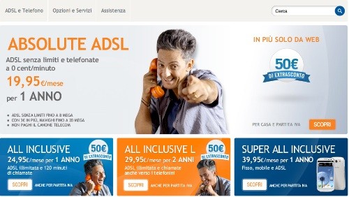 Infostrada: 50 euro di sconto extra e canone scontato sulle offerte voce e dati