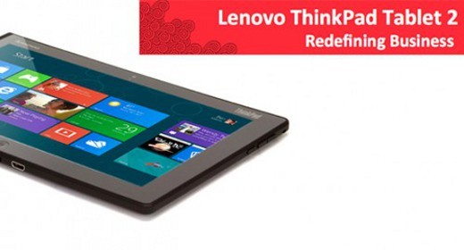 Lenovo, ecco il tablet con Windows 8