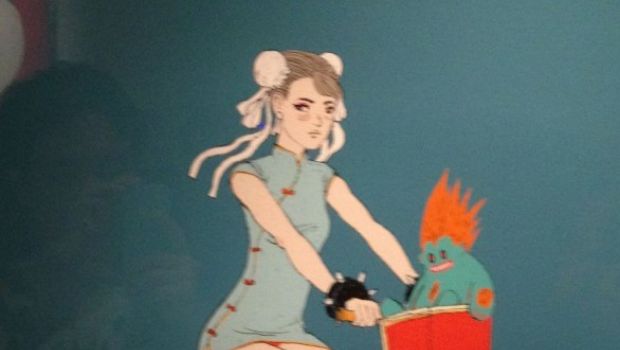 Street Fighter: immagini dall'apertura della galleria d'arte ufficiale di Capcom